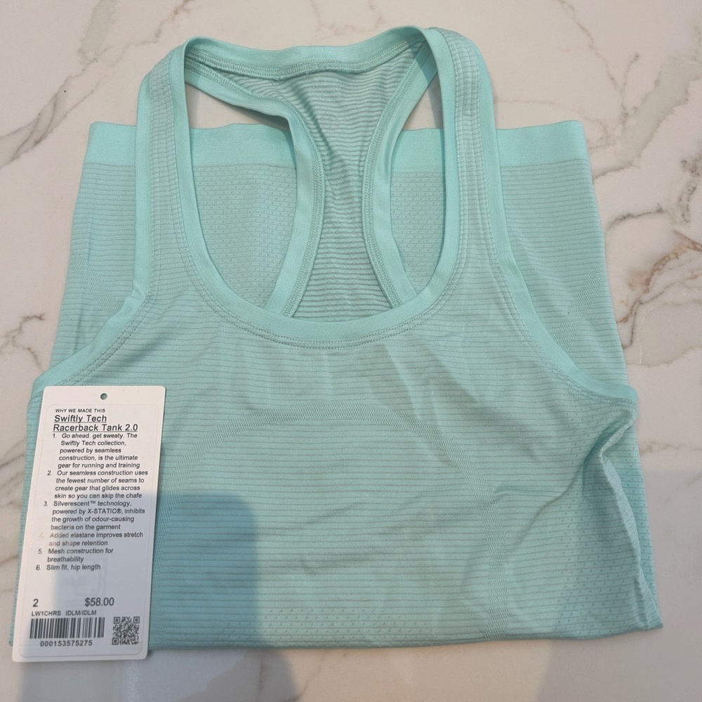 New Lululemon Swiftly Tech Racerback Tank 2.0